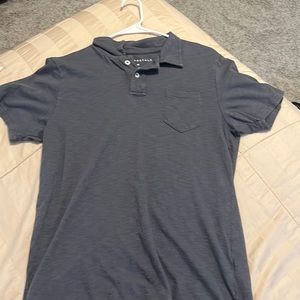 Aeropostale grey polo shirt